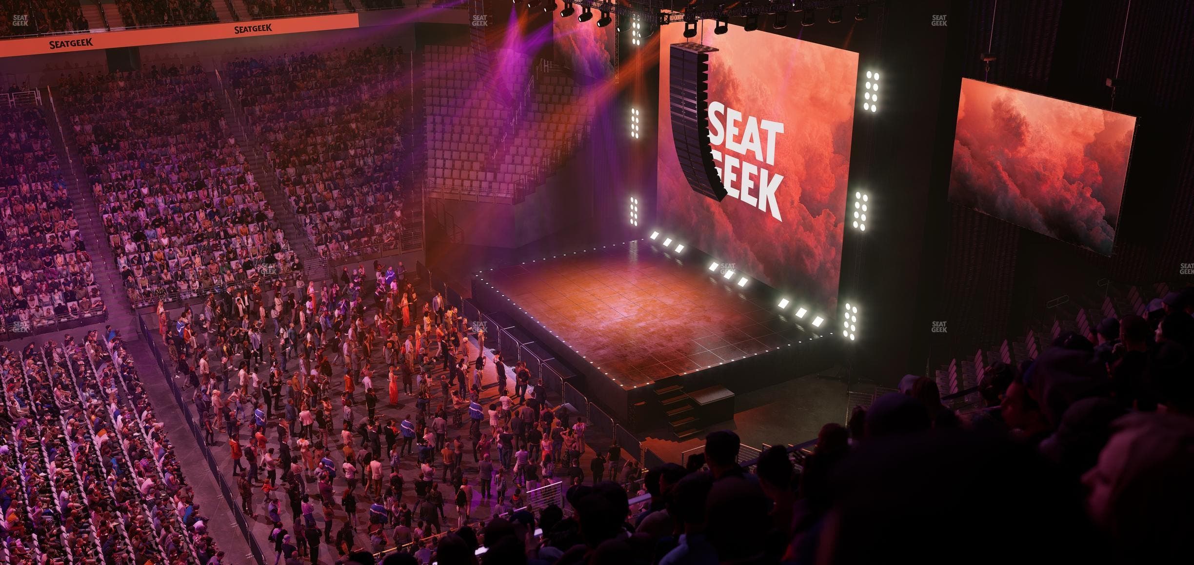 Dickies Arena - Section 206 Seat View