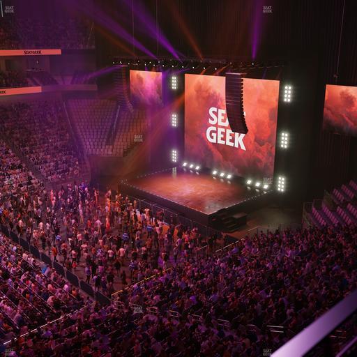 Dickies Arena - Section 207 Seat View