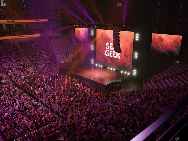 Dickies Arena - Section 207 Seat View