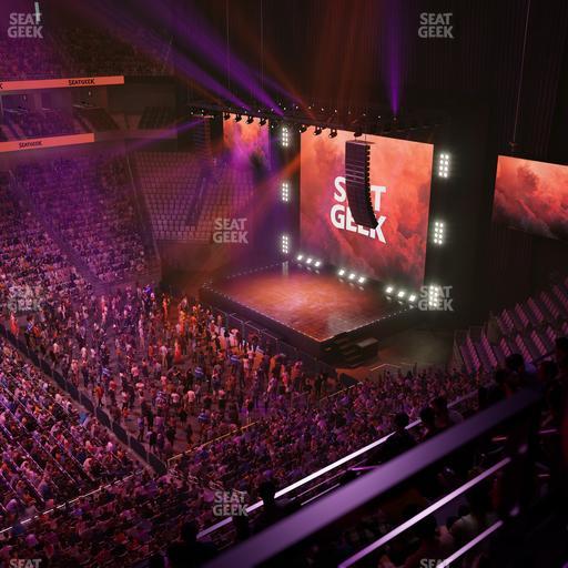 Dickies Arena - Section 207 Seat View