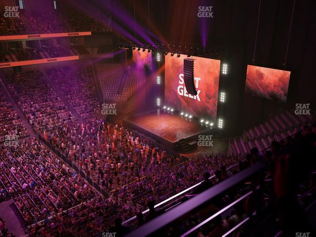 Dickies Arena - Section 207 Seat View Dickies Arena - Section 207 Seat View