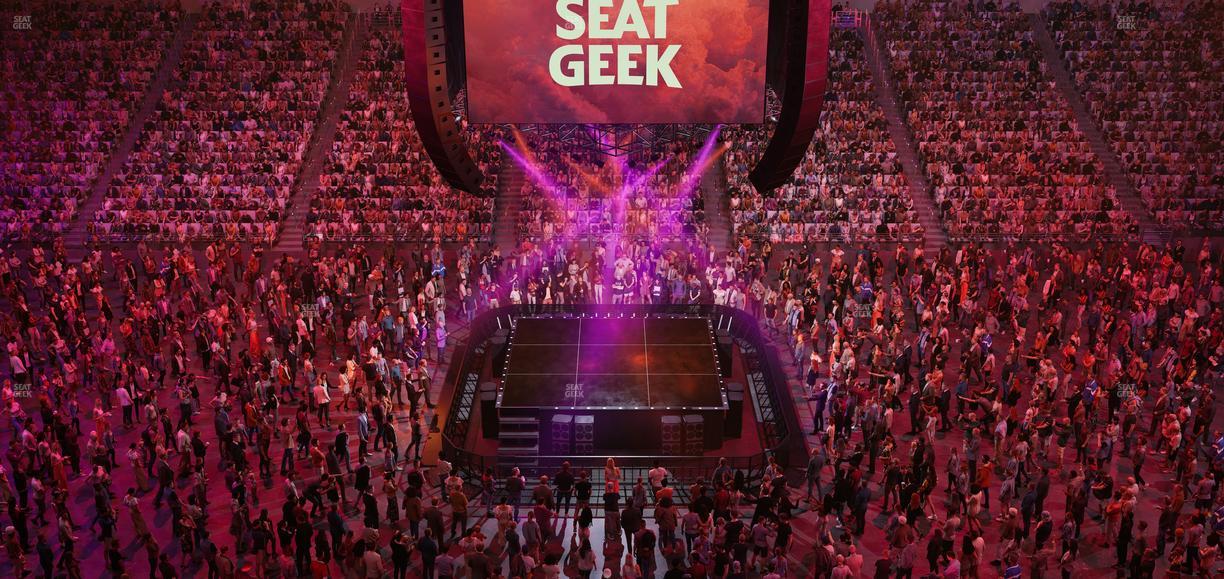Dickies Arena - Section 207 Seat View