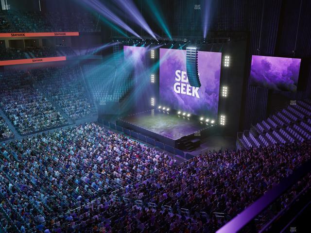 Dickies Arena - Section 207 Seat View