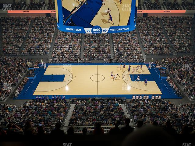 Dickies Arena - Section 207 Seat View