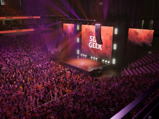 Dickies Arena - Section 207 Seat View