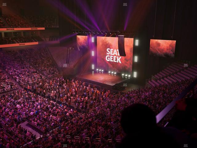 Dickies Arena - Section 208 Seat View