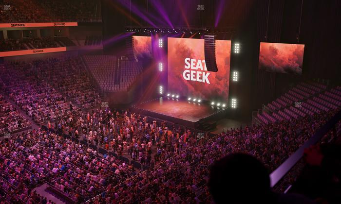 Dickies Arena - Section 208 Seat View