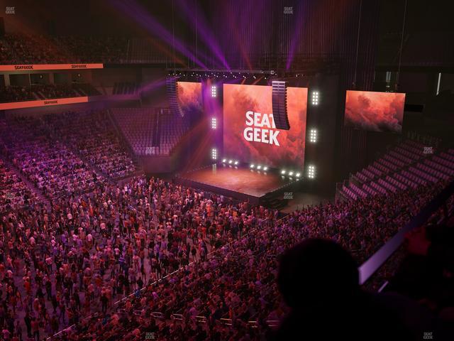 Dickies Arena - Section 208 Seat View