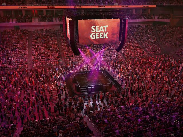 Dickies Arena - Section 208 Seat View
