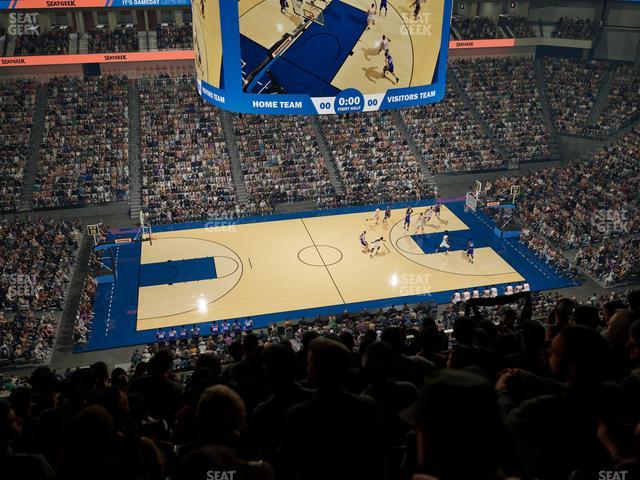 Dickies Arena - Section 208 Seat View