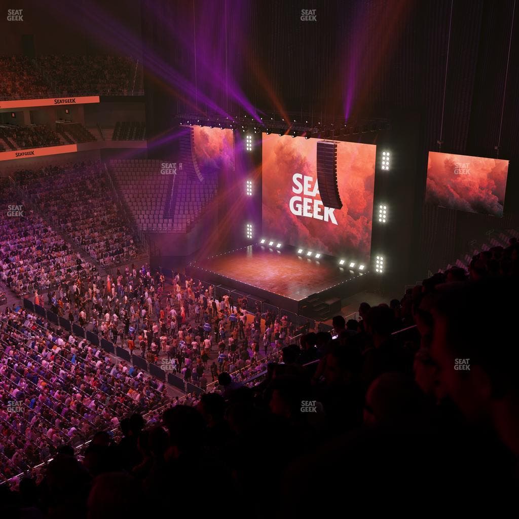 Dickies Arena - Section 208 Seat View