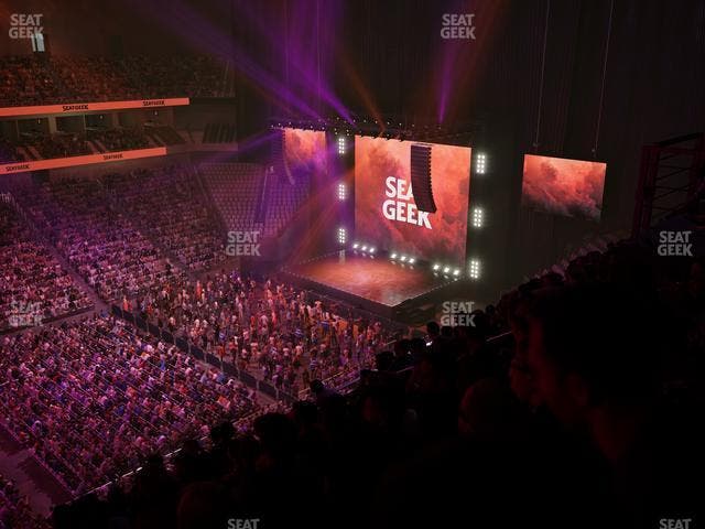 Dickies Arena - Section 208 Seat View