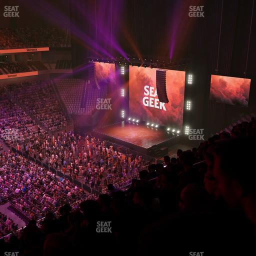 Dickies Arena - Section 208 Seat View