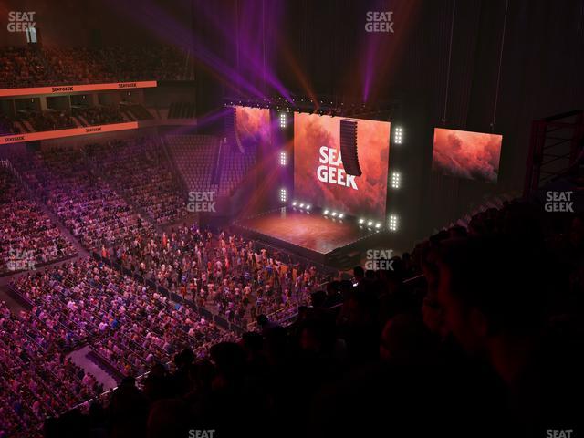 Dickies Arena - Section 208 Seat View Dickies Arena - Section 208 Seat View