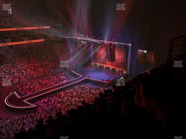 Dickies Arena - Section 208 Seat View