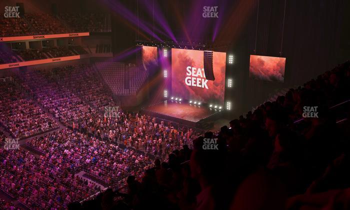 Dickies Arena - Section 209 Seat View