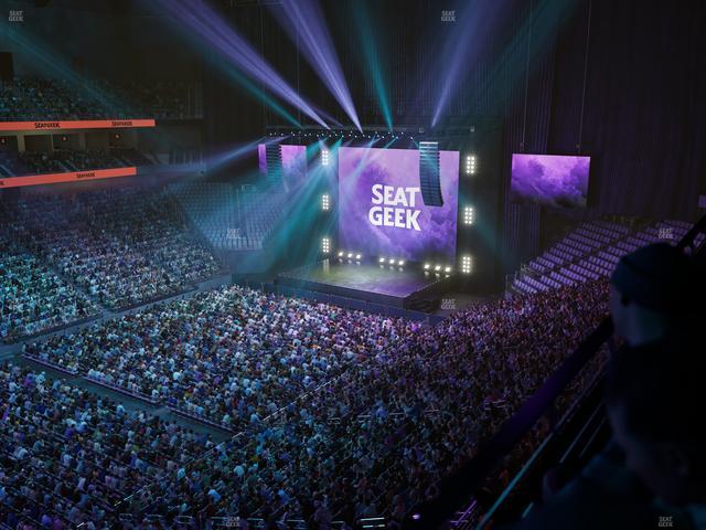 Dickies Arena - Section 209 Seat View