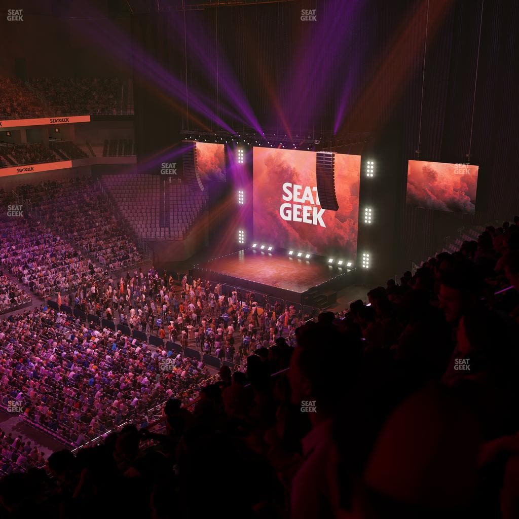 Dickies Arena - Section 209 Seat View