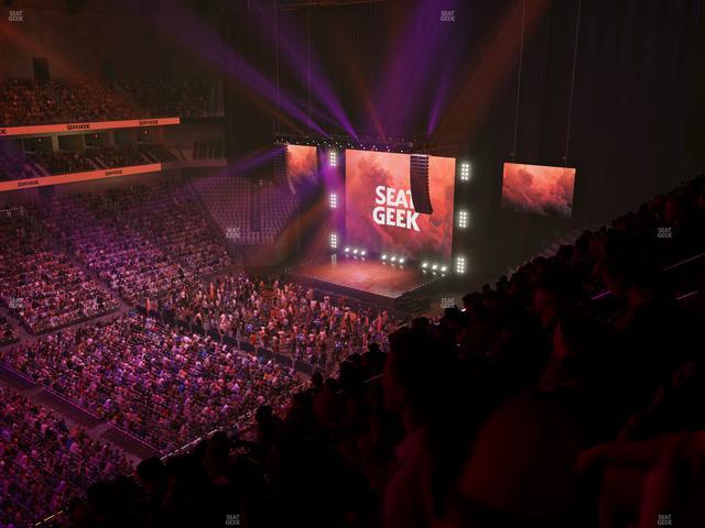 Dickies Arena - Section 209 Seat View