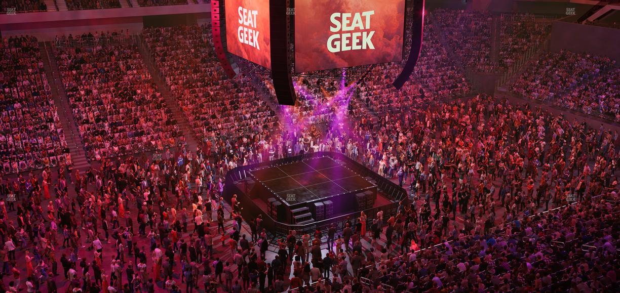 Dickies Arena - Section 209 Seat View