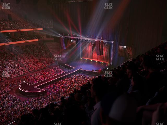 Dickies Arena - Section 209 Seat View