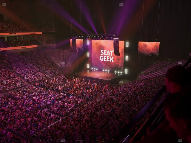 Dickies Arena - Section 209 Seat View