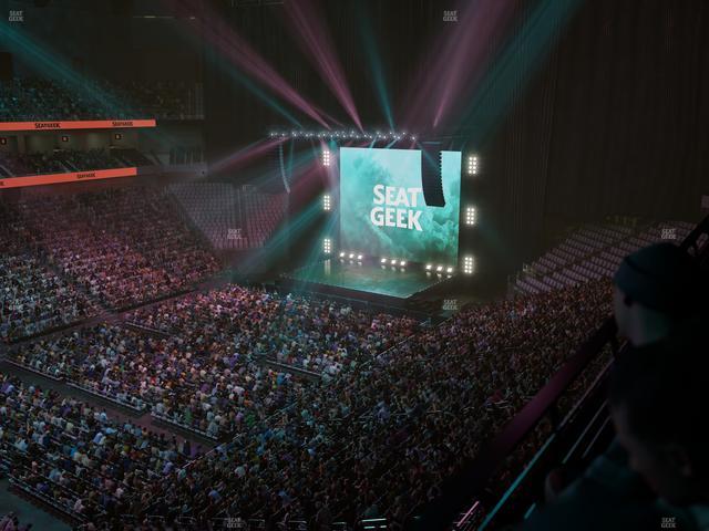 Dickies Arena - Section 209 Seat View