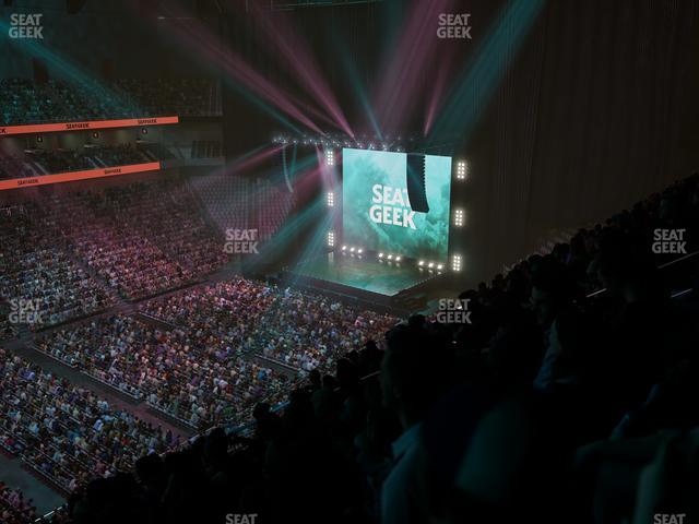 Dickies Arena - Section 209 Seat View