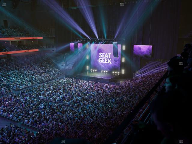 Dickies Arena - Section 210 Seat View