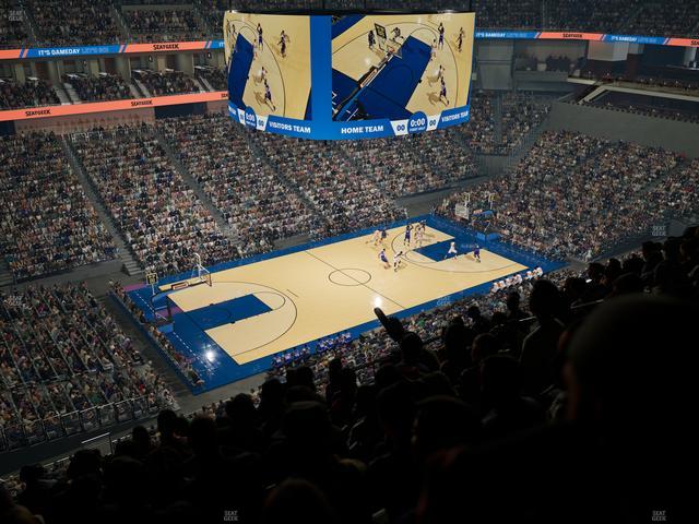 Dickies Arena - Section 210 Seat View Dickies Arena - Section 210 Seat View