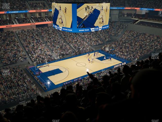 Dickies Arena - Section 210 Seat View