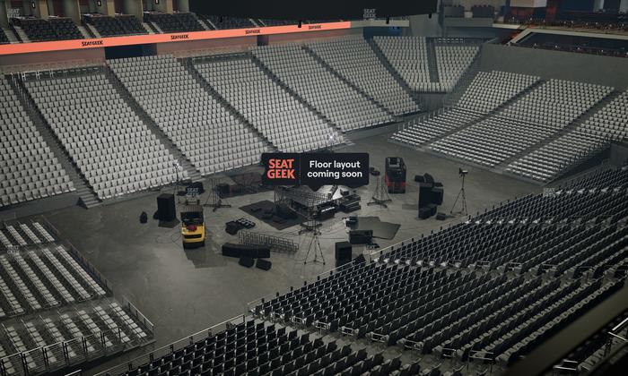 Dickies Arena - Section 210 Seat View