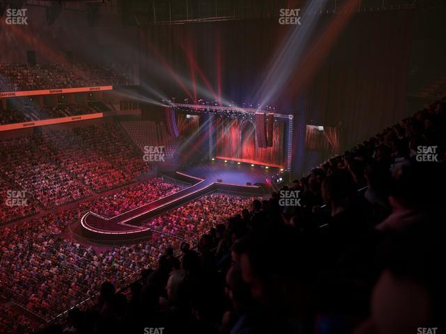 Dickies Arena - Section 210 Seat View