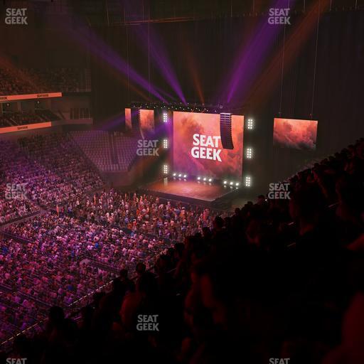 Dickies Arena - Section 210 Seat View