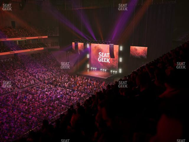 Dickies Arena - Section 210 Seat View Dickies Arena - Section 210 Seat View