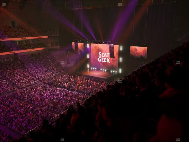 Dickies Arena - Section 210 Seat View