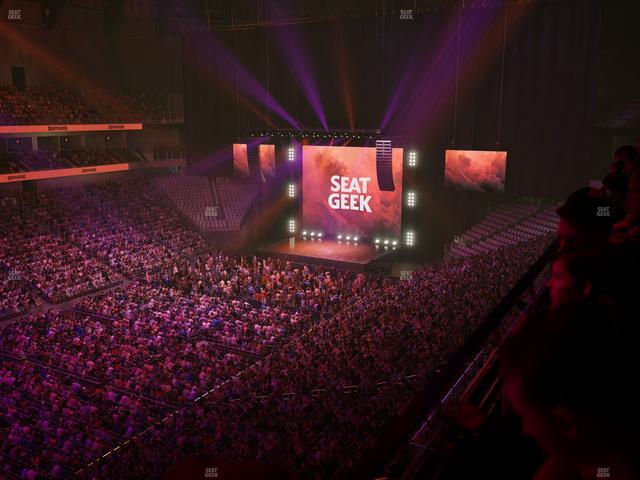 Dickies Arena - Section 210 Seat View