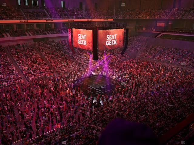 Dickies Arena - Section 210 Seat View