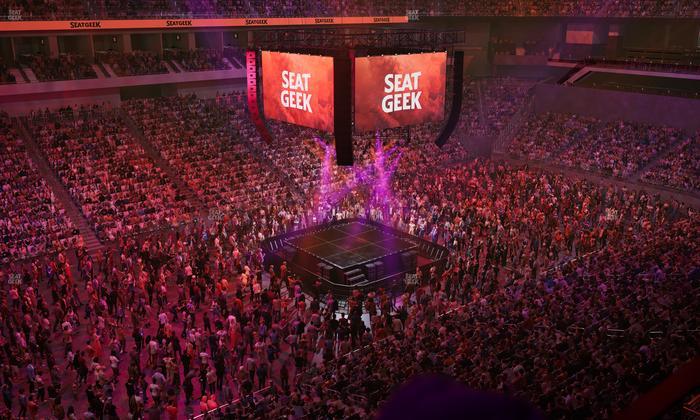 Dickies Arena - Section 210 Seat View