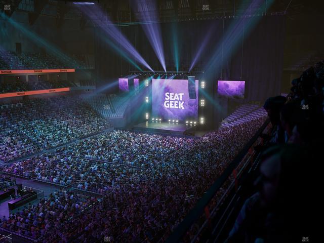 Dickies Arena - Section 211 Seat View