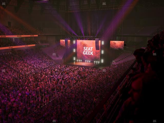 Dickies Arena - Section 211 Seat View