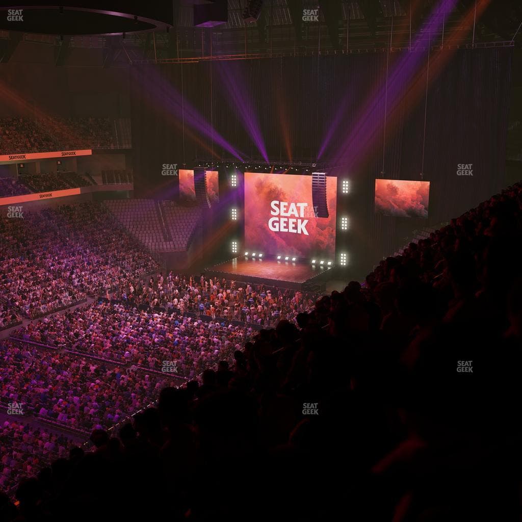 Dickies Arena - Section 211 Seat View