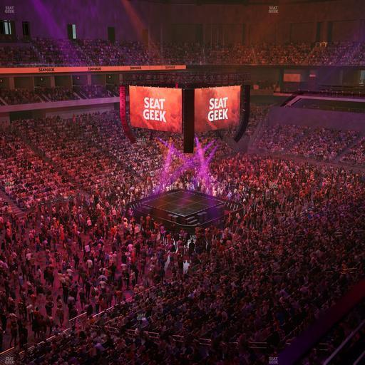Dickies Arena - Section 211 Seat View