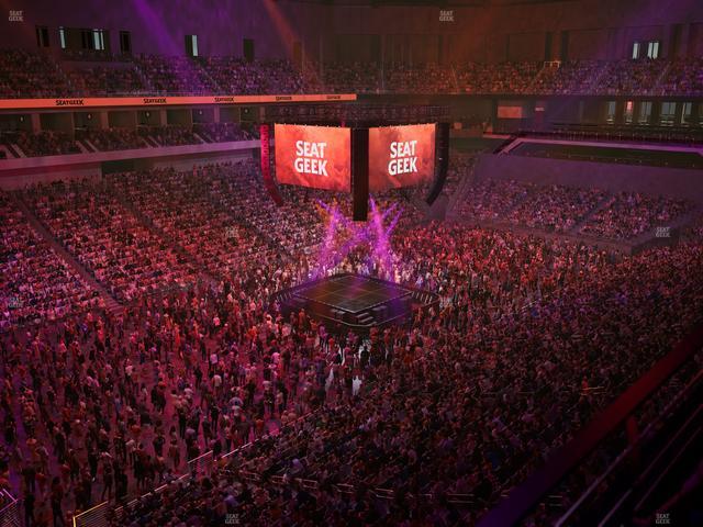 Dickies Arena - Section 211 Seat View