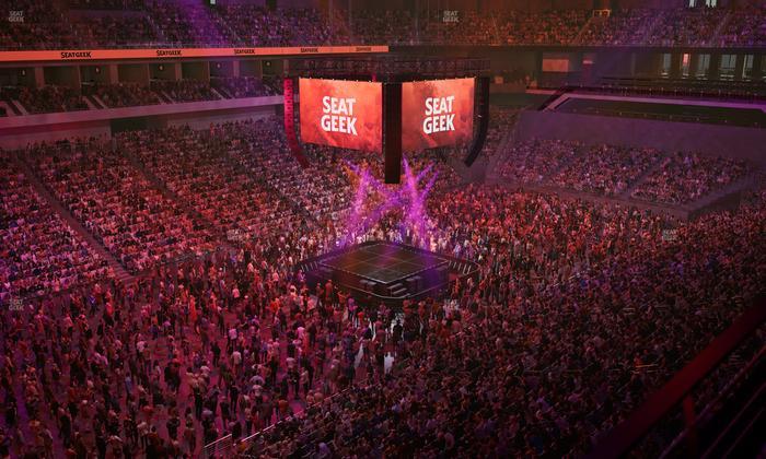 Dickies Arena - Section 211 Seat View