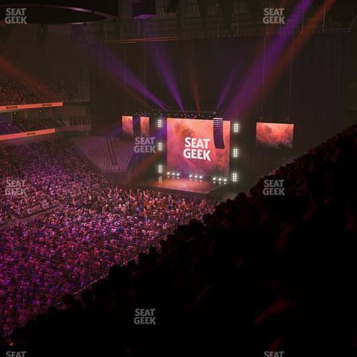 Dickies Arena - Section 211 Seat View