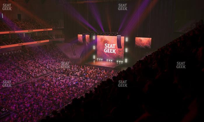 Dickies Arena - Section 211 Seat View