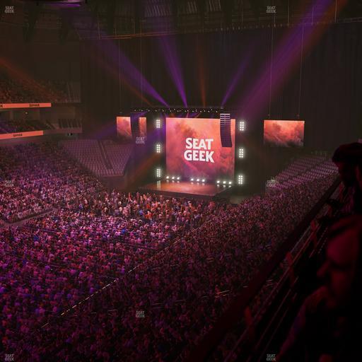 Dickies Arena - Section 211 Seat View