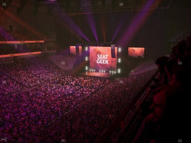 Dickies Arena - Section 211 Seat View
