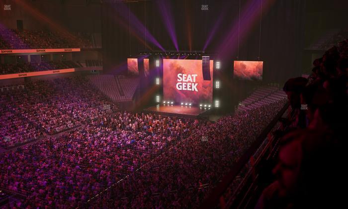 Dickies Arena - Section 211 Seat View